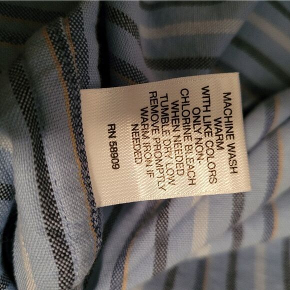 Cremieux mens long sleeve button up shirt - Picture 5 of 5